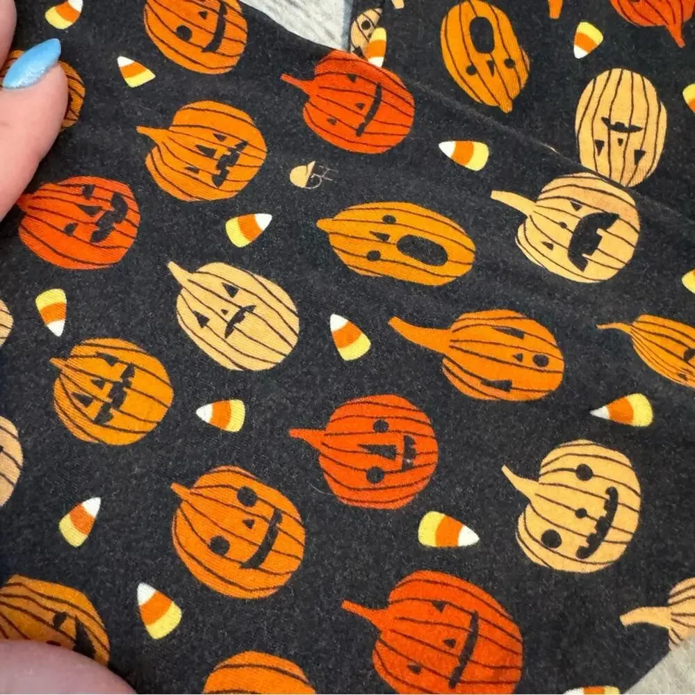 George Hats Halloween Pumpkin Bamboo Pajama Set
